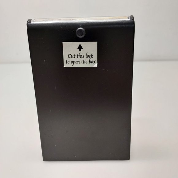 ELGIN WINDMILL GOLD AND SILVER TONE MINI CLOCK *RARE* GENUINE VINTAGE NEW SEALED - Picture 4 of 9